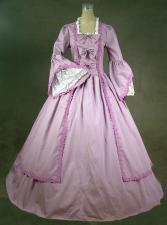 Ladies 18th Century Marie Antoinette Masked Ball Costume Size 14 - 16
